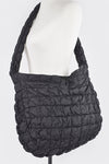 Striped Color Straw Crochet Tote Bag with Zipper Closure & Inner Pocket Navy - Pack of 6