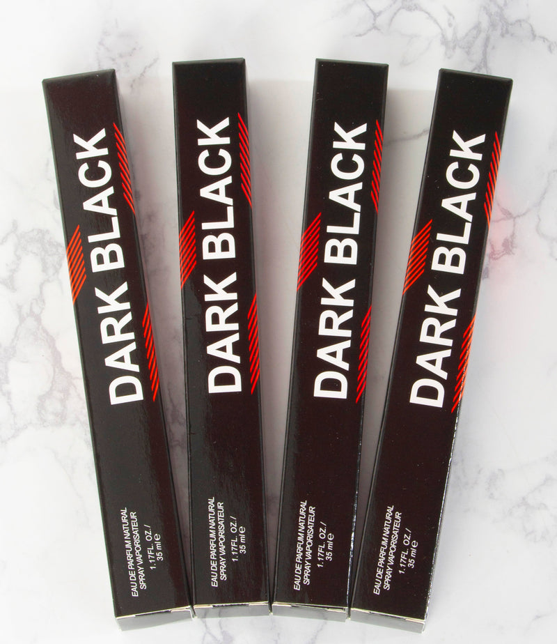 Dark Black Men Travel Size - Pack Of 4