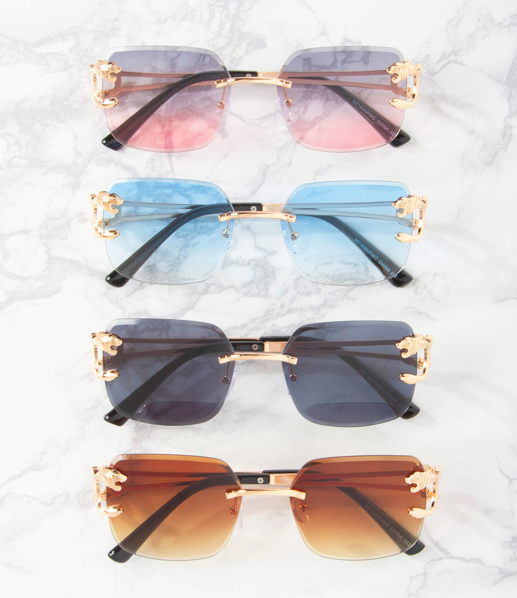 Sun Glasses  Sunglasses - Luxury Brand Designer Square Sunglasses Men  Women 2023 - Aliexpress