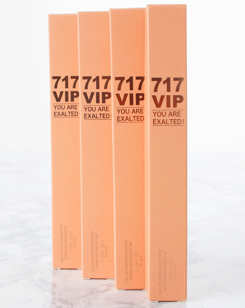 777 VIP Rose Women Travel Size  Fragrances - Pack of 4