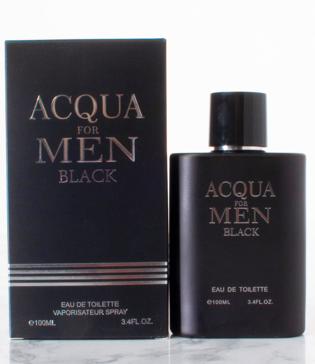 Acqua Black Men - Pack of 4
