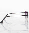 Single Color Sunglasses - M155314AP-BLACK- Pack of 6 - $4/piece
