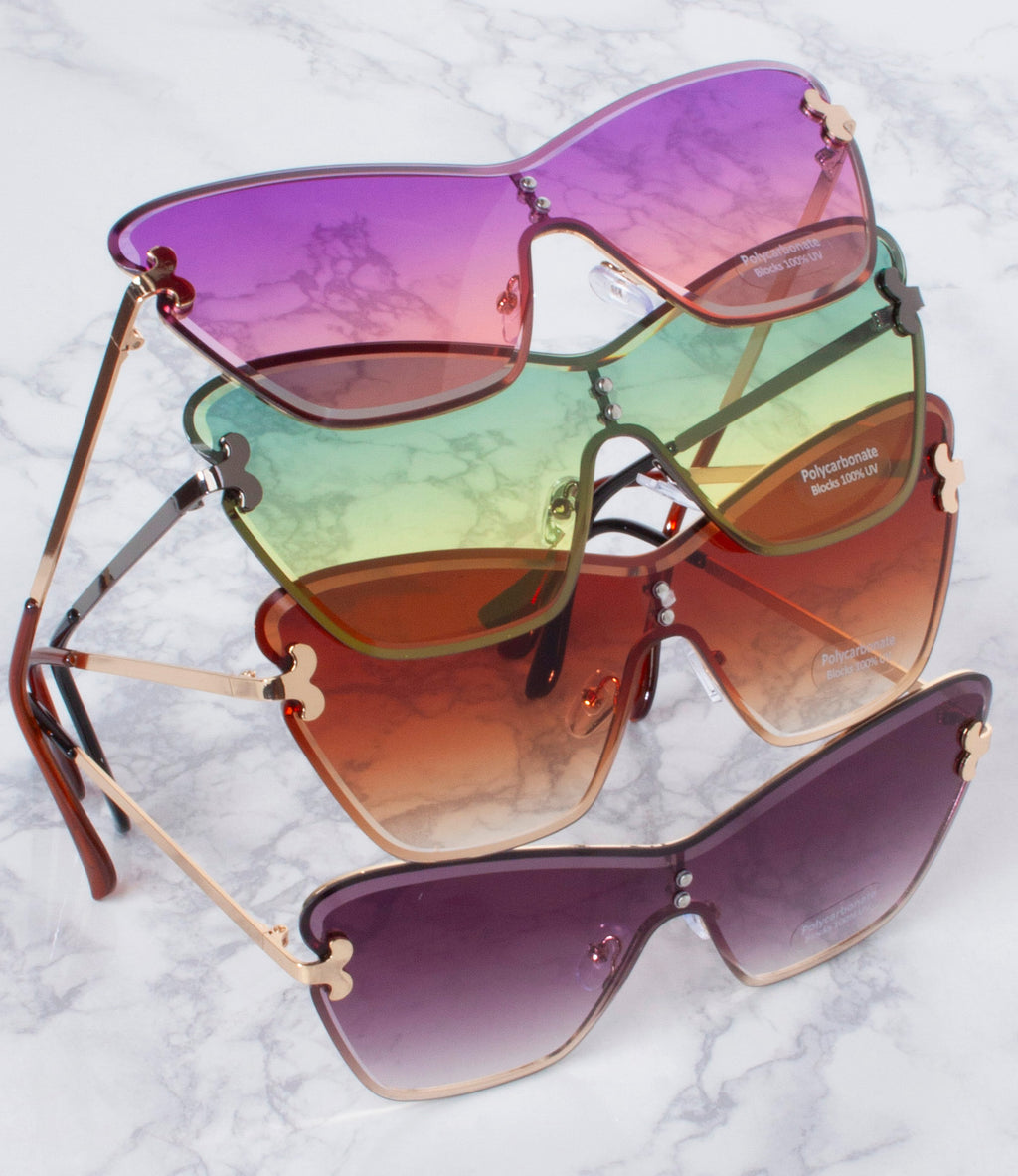 Wholesale Fashion Sunglasses - M24061AP/MC - Pack of 12