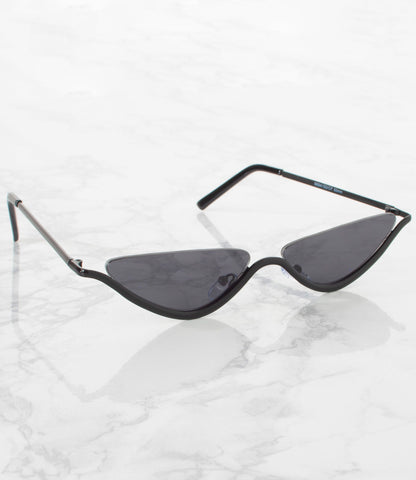 Single Color Sunglasses - M20272AP-BLACK - Pack of 6 - $4.5/piece