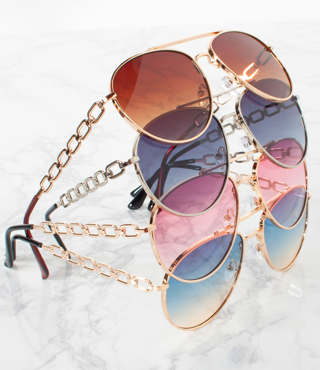 Wholesale Fashion Sunglasses - M7252AP - Pack of 12