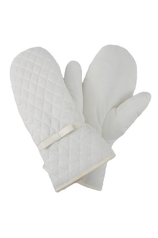 Argyle Knit Smart Touch Gloves Ivory - Pack of 6