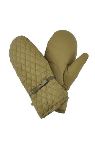 Checkered Button Smart Touch Gloves Taupe - Pack of 6