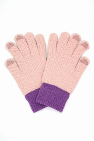 Fuchsia Knitted Beanie - Pack of 6