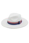 Felt Fashion Brim Hat Hot Pink - Pack of 6