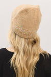 Confetti Solid Beanie Taupe - Pack of 6