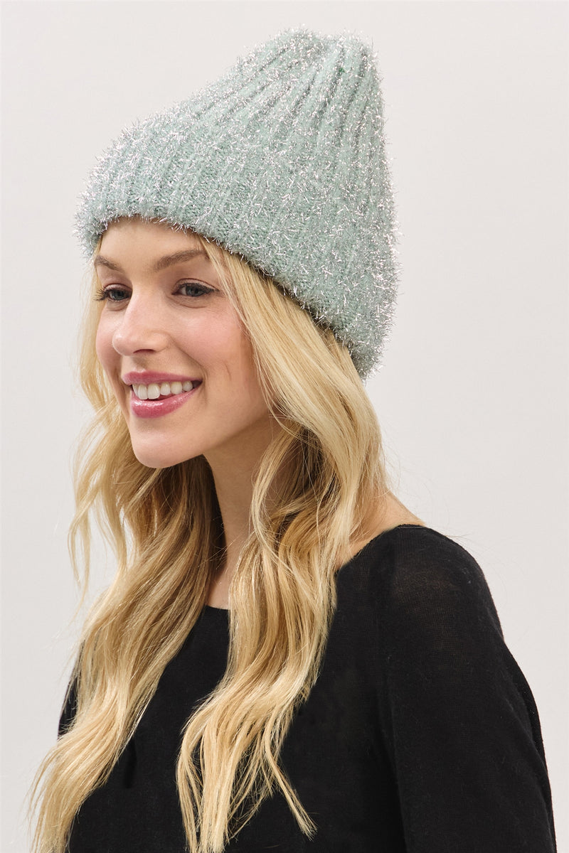 Lurex Beanie Mint - Pack of 6