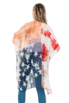 Vintage American Flag Kimono - Pack of 6