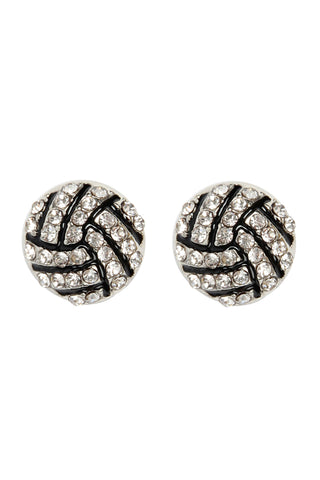 Soccer Gameday Leather Glitter Drop Earrings - Pack of 6