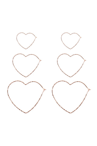 Valentine Heart Druzy with Rhinestone Post Earrings White - Pack of 6