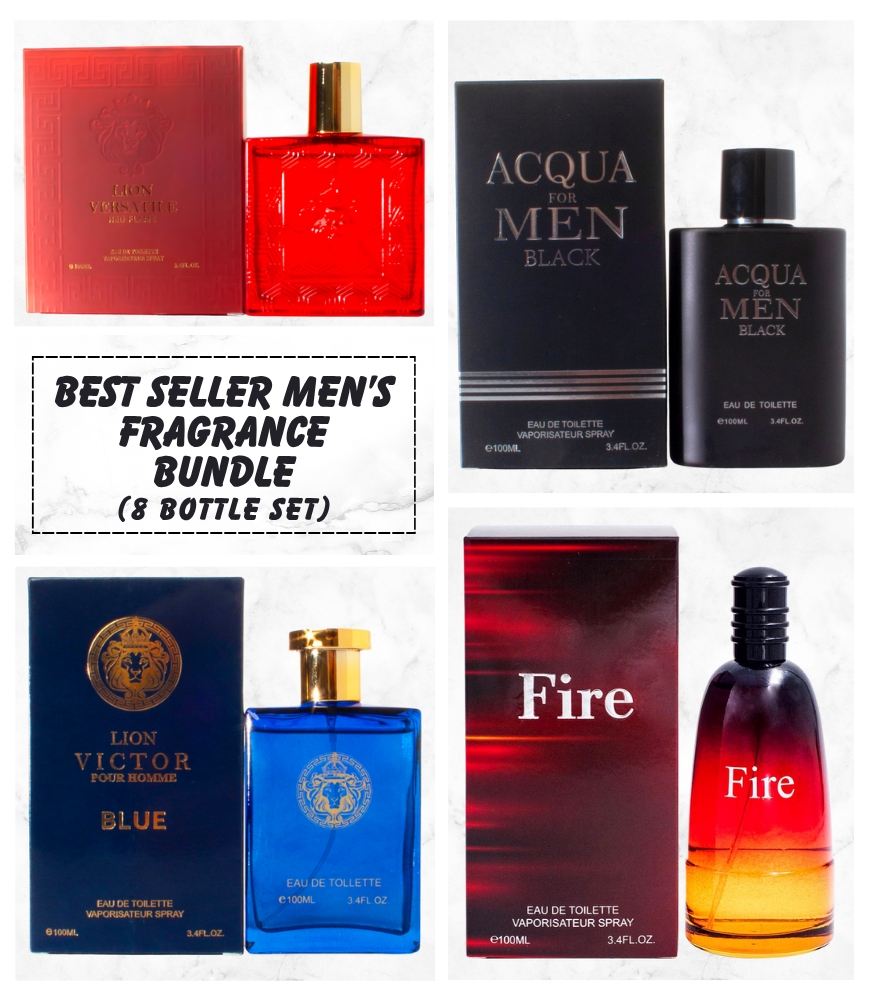 Best Seller Men’s Fragrance Bundle (8 Bottle Set)