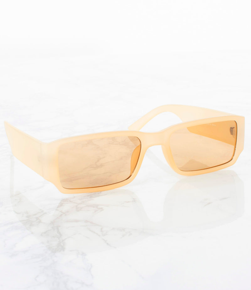 Wholesale Single Color Sunglasses - P27588SD/CP/BRN - Pack of 6