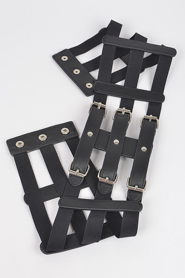6558  Black Silver - Pack of 6