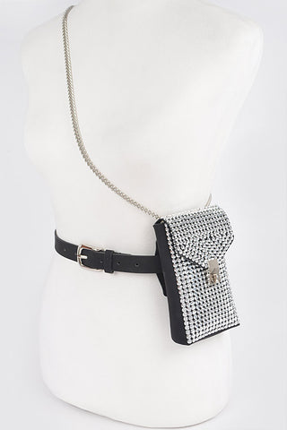 Light Beige Pyramid Shape Tassel Wristlet Leather Bag - Pack of 6