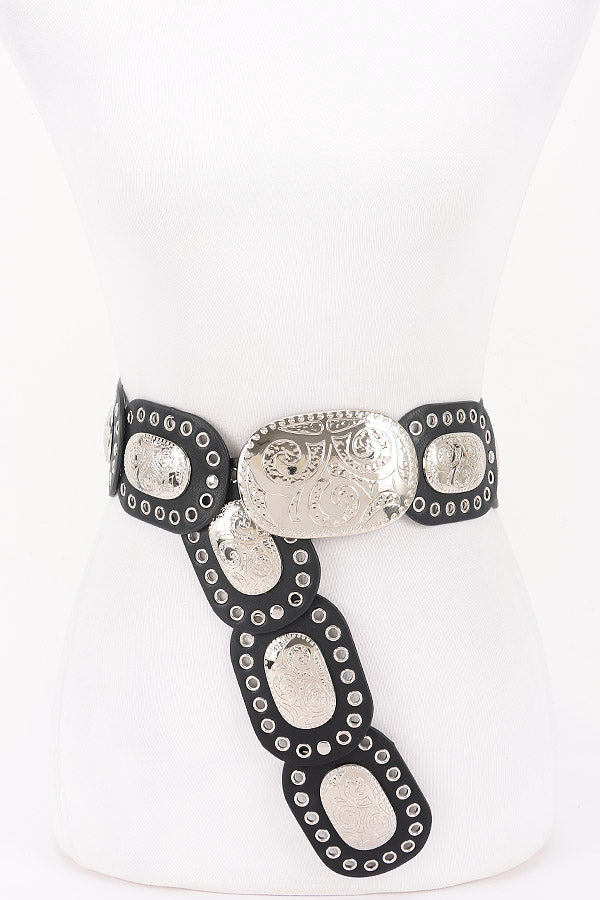 4598 Black Silver - Pack of 6