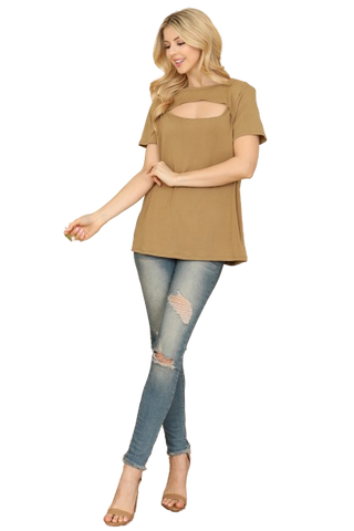 Cream Long Puff Sleeve Top - Pack of 6