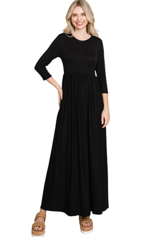 Black Tiered Short Sleeve Mini Dress - Pack of 6
