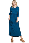 Sky Blue Half Sleeve Tiered Dress - Pack of 6