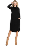 Black Sleeveless Satin Mini Dress - Pack of 6