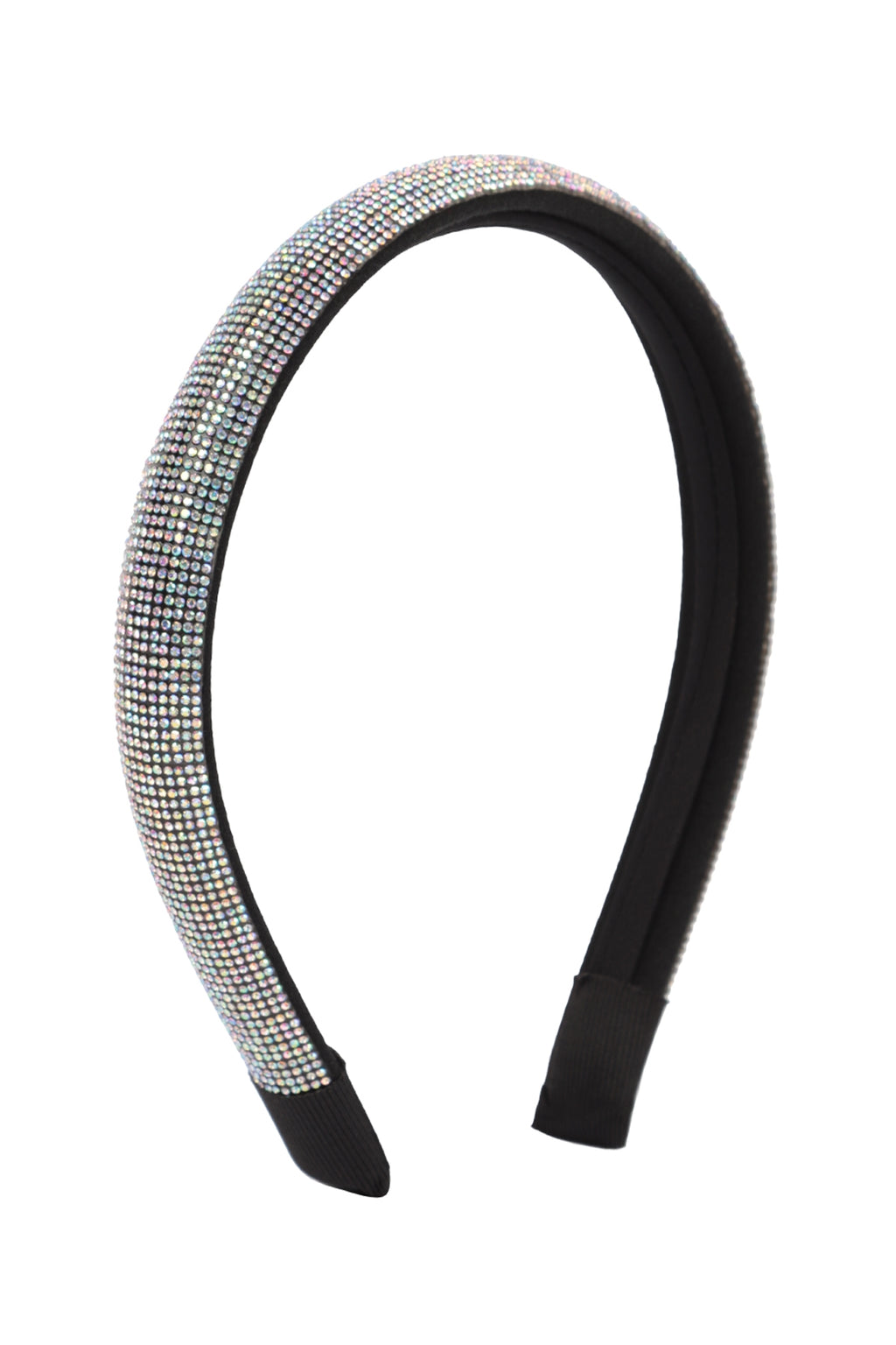 Shiny Rhinestone Headband AB - Pack of 6