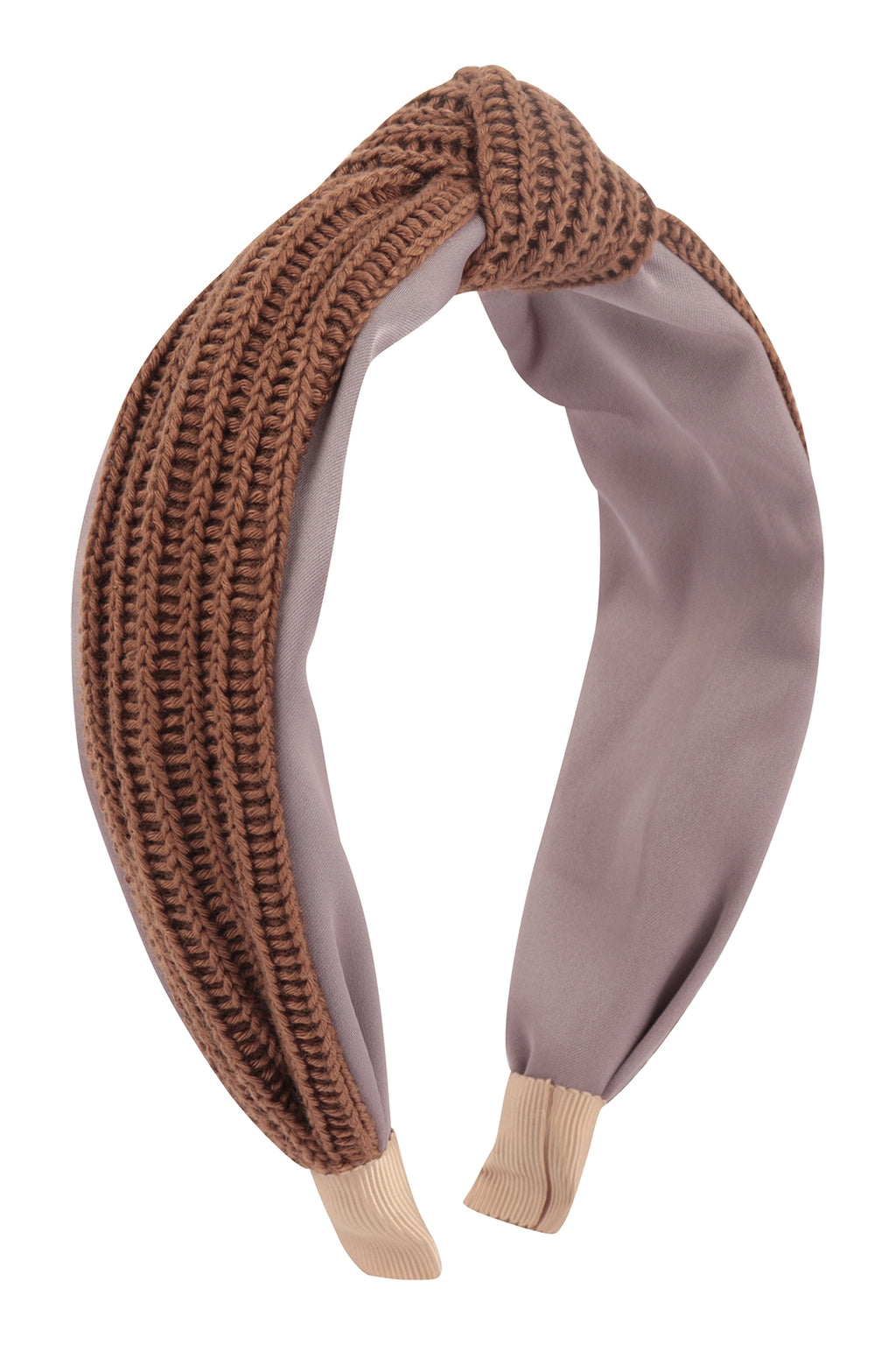 Knitted Knot Headband Hair Accessories Brown - Pack of 6