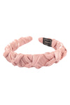 Braided Knot Leather Headband Hair Accessories Pink - Pack of 6