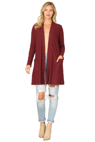Zigzag Pompom Palmer Kimono Light Brown - Pack of 6