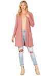 Zigzag Pompom Palmer Kimono Light Brown - Pack of 6