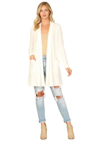 Zigzag Pompom Palmer Kimono Light Brown - Pack of 6
