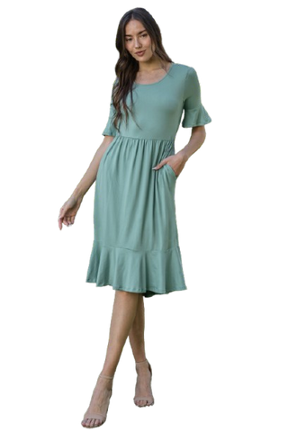 Wholesale Brown Ivory Mock Neck Printed Above-Knee Dress for Sale. Wholesale Brown Ivory Mock Neck Printed Above-Knee Dress for Sale.