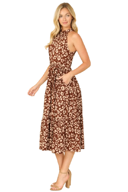 Wholesale Black Floral Dress