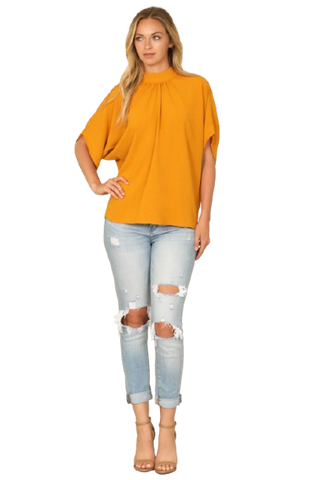 Solid Long Sleeve Side Pocket Open Front Cardigan Rust - Pack of 6