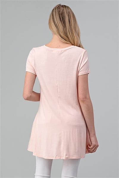 Cap Sleeve Solid Dresses Blush - Pack of 6