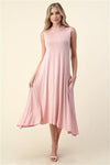Mock Neck Sleeveless Dress Blush - Pack of 6