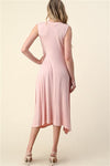 Mock Neck Sleeveless Dress Blush - Pack of 6