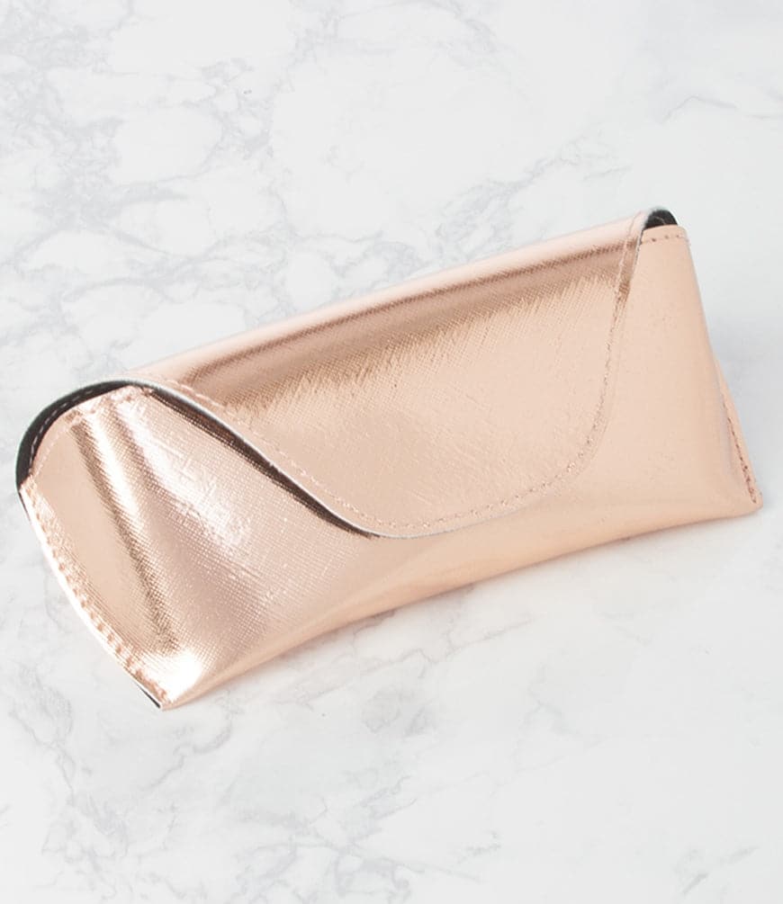 ROSE GOLD SUNGLASS CASE - Pack of 12