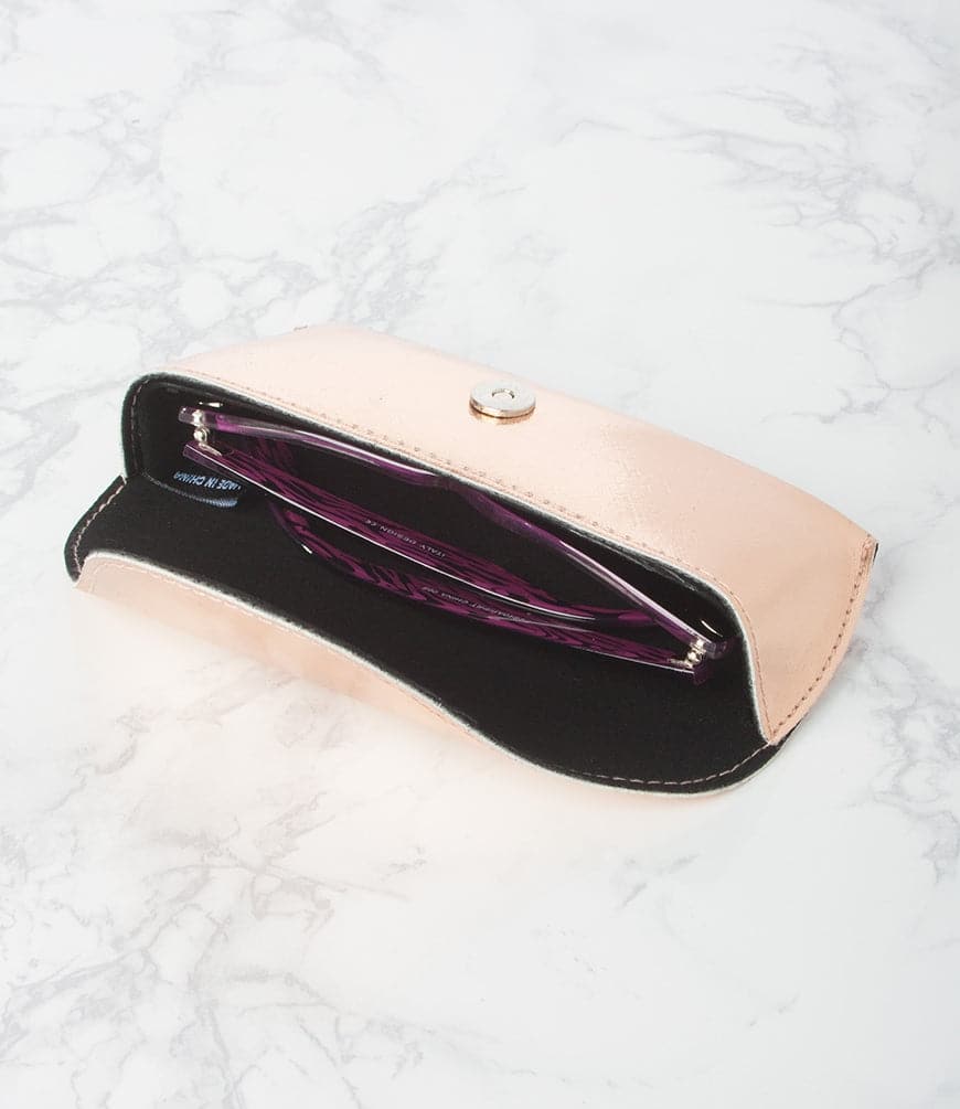 ROSE GOLD SUNGLASS CASE - Pack of 12