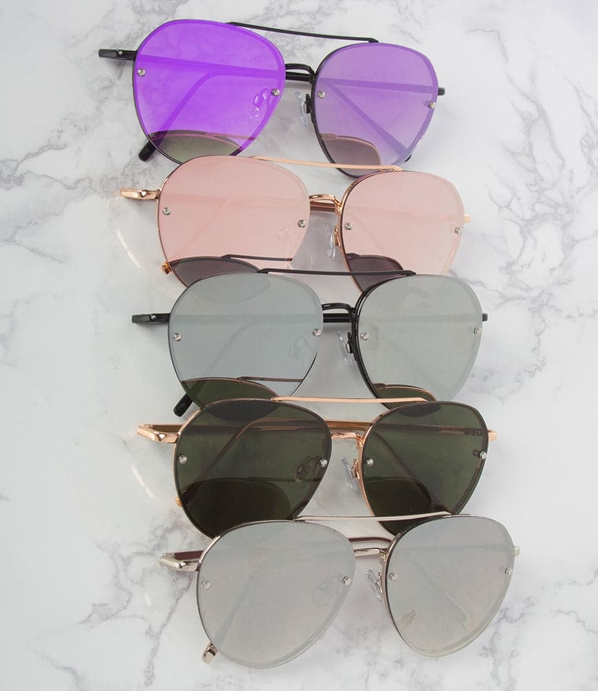 M27075F/RV - Fashion Sunglasses - Pack of 12