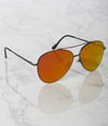 Octogonal Rimless (Pack of 12) Womens Wholesale Sunglasses - M18107MC