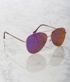 Aviator Sunglasses - M9103F/RV - Pack of 12 ($42 per Dozen)