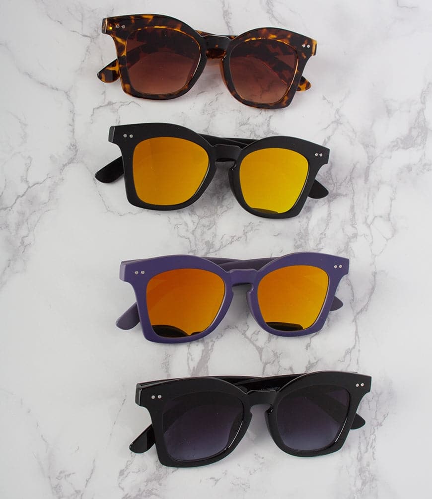 P16043AP/RV - Fashion Sunglasses - Pack of 12