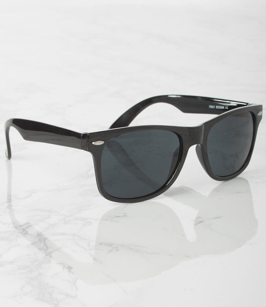 Fashion Sunglasses - P8858SD/BK - Pack of 12 ($24 per Dozen)