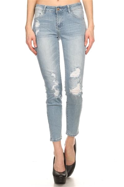 American Blue -Distressed Cotton Jeans - Pack of 12