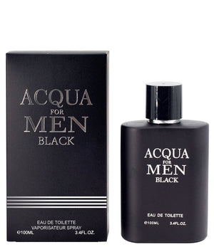 Acqua Black Men - Pack of 4