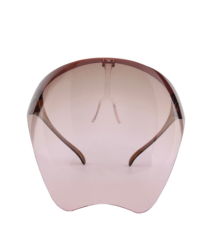 Face Shield Visor Brown to Pink - Pack of 7