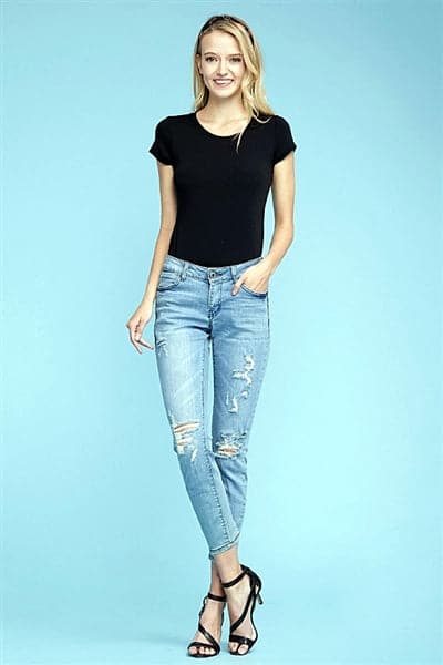 Distressed Cotton Jeans - Pack of 12